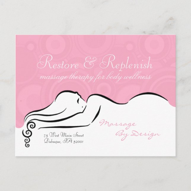 Passion Pink Darla Postcard (Front)