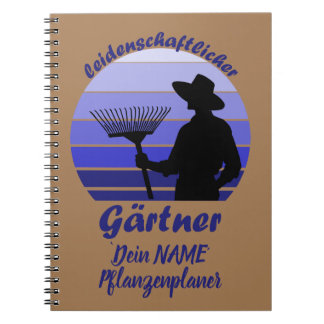 passionate gardener, plans dad notebook