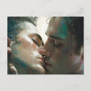 Passionate Kisses Postcard