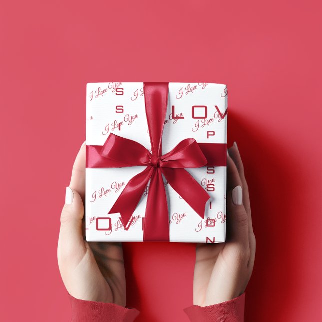 Passionate Love | Valentine's Day Wrapping Paper (Creator Uploaded)