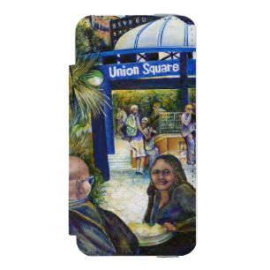 Passionate People Playing in the Park, NYC Incipio Watson™ iPhone 5 Wallet Case