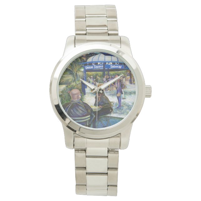 Passionate People Playing in the Park, NYC Watch (Front)