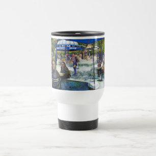 Passionate People Plazing in the Park, NYC Travel Mug