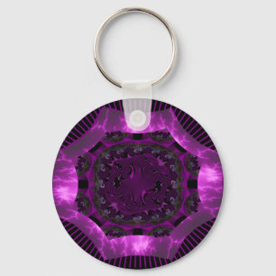 Passionate Purple Keychain