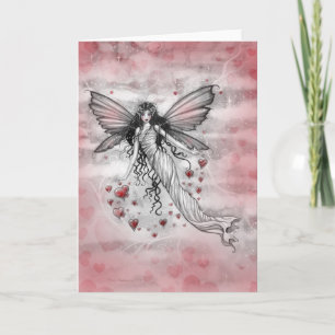 Passionate Sky Fairy Valentine Card