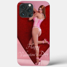 Passionate Valentine’s Day Girl in a Corset