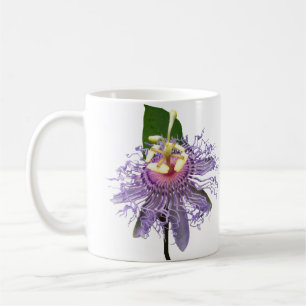 Passionflower - White Mug