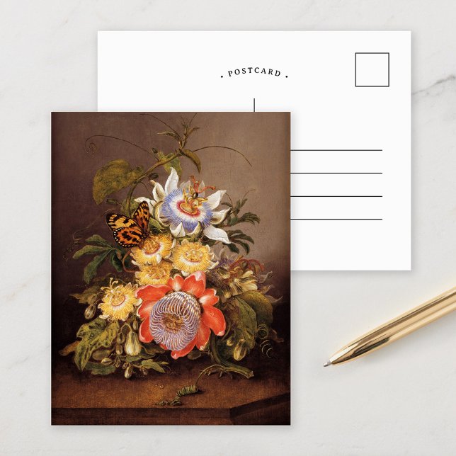 Passionflowers | Ferdinand Bauer Postcard (Creator Uploaded)