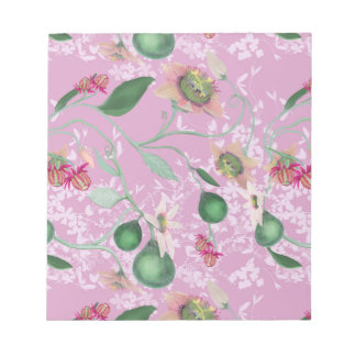 Passionfruit and Wildflower in Purple Notepad