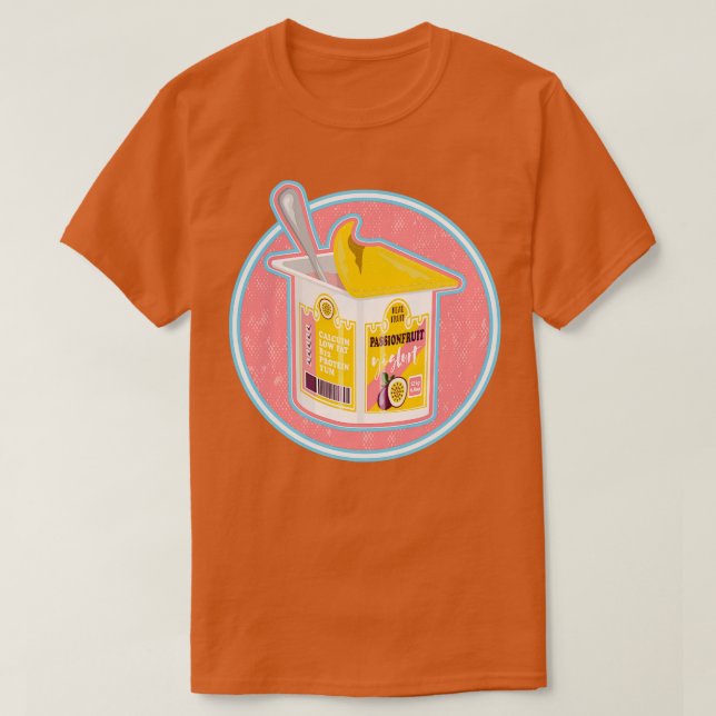 Passionfruit yoghurt T-Shirt (Design Front)