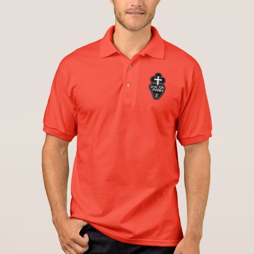 Image of Passionists symbol polo shirt