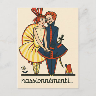 Passionnément! by Elsie Denise Millon Postcard