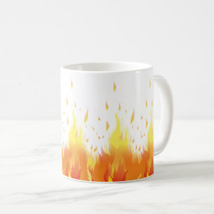 Passion's Flame: Fiery Love Coffee Mug