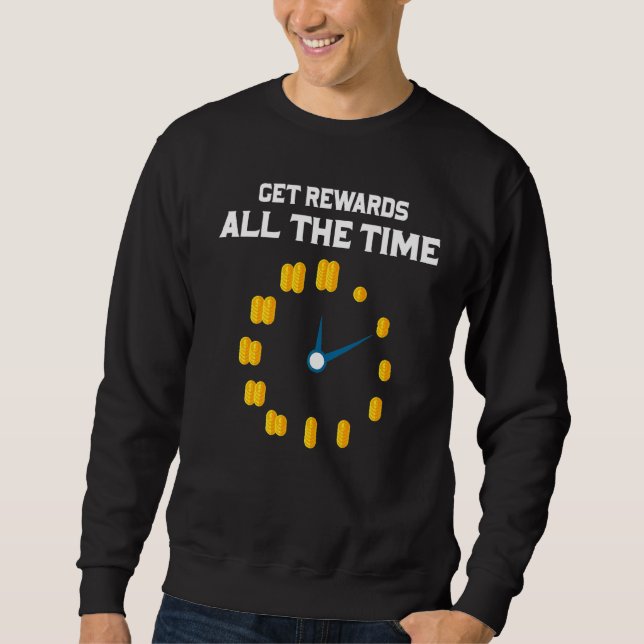 Passive Income Through Defi Applications Sweatshirt (Front)