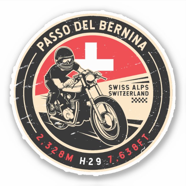 Passo del Bernina | Switzerland | Motorcycle (Front)