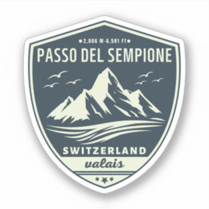 Passo del Sempione italian swiss Mountains moto