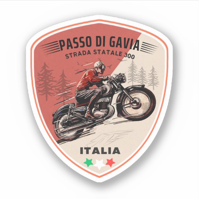  Passo dello Spluga italian swiss Mountains moto (Front)