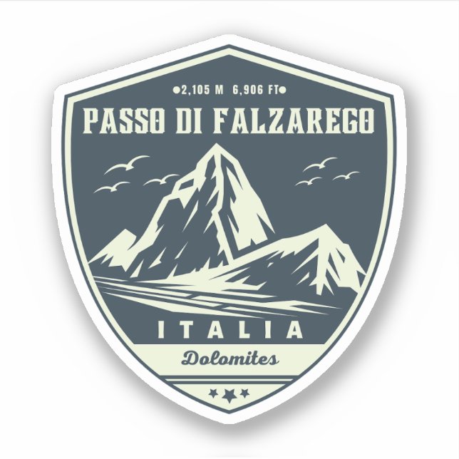  Passo di Falzarego-italian mountain pass dolomite (Front)