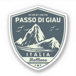 passo di giau - giau pass italian Mountains alps