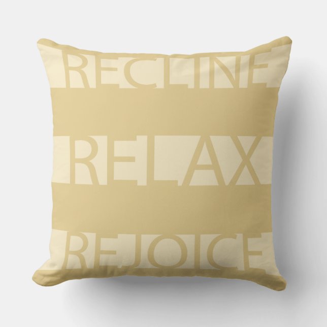 Passover 20/20" Pillow "RRR Tans" (Front)