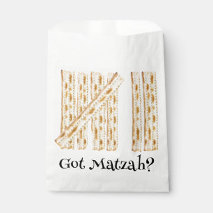Passover 7 Days Got Matzah? Goodie Favor Bag