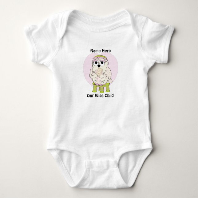 Passover Baby Bodysuit Customise "Our Wise Child" (Front)