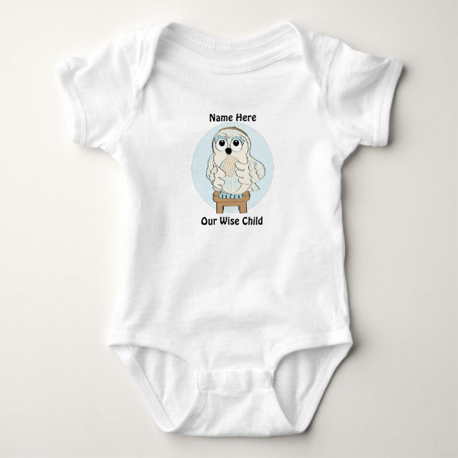 Passover Baby Bodysuit Customise "Our Wise Child" (Front)