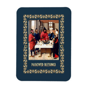 Passover Blessings. Fine Art Gift Magnets