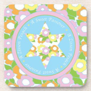 Passover Coasters "A Sweet Passover"