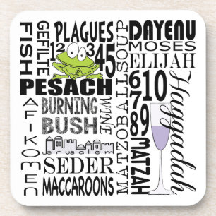 Passover Coasters "Dayenu"