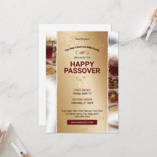 Passover Event Flyer Template