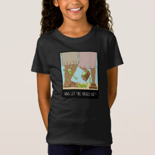 Passover FUNNY Who let the Frogs out Girls T-Shirt