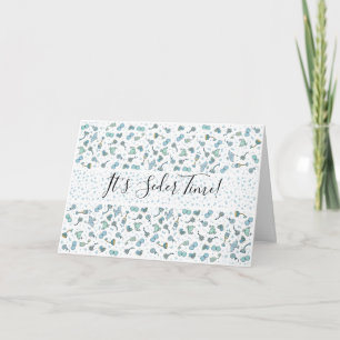 Passover Greeting Card Whimsical Seder Time