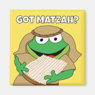 Passover Magnet 2" square "Got Matzah?"