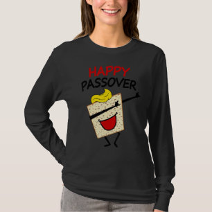 Passover Matzah 2022 Happy Passover Dabbing Matzah T-Shirt