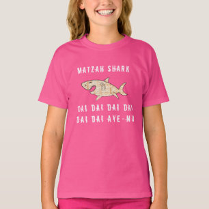 Passover Matzah Shark Girls' Basic T-Shirt