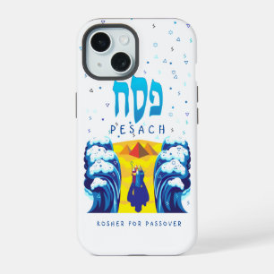 Passover Moses & Israelites' exodus from Egypt iPhone 15 Case