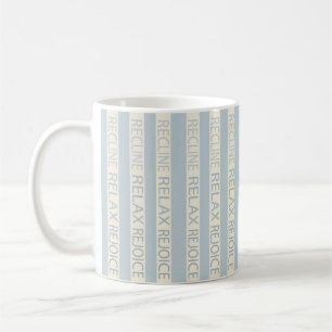 Passover Mug 11 oz Recline Relax Rejoice, Blue