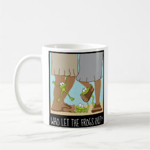 Passover Mug 11 oz. Who let the frogs out?