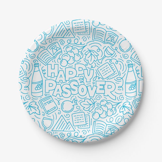 Passover Paper Plate (Front)