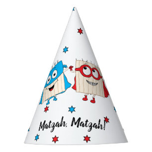 Passover Party Hat Matzah Matzah
