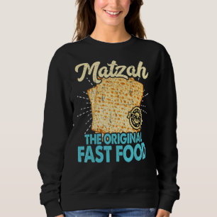 Passover Passover Matzah Fast Food Seder Sweatshirt