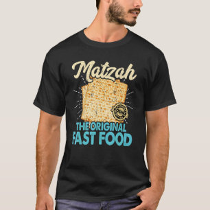 Passover Passover Matzah Fast Food Seder T-Shirt