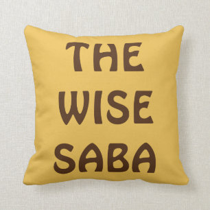 PASSOVER PESACH PILLOW FOR GRANDPA "THE WISE SABA"