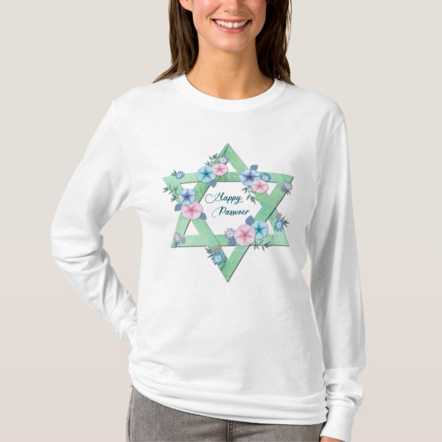 Passover - Pesach Star of David   T-Shirt (Front)
