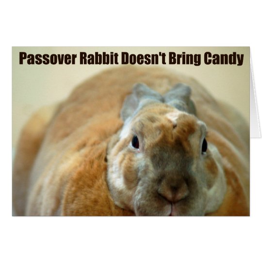 Passover Rabbit doesn't Pass Over Card