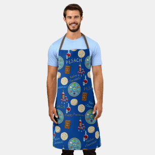 Passover Seder Kosher Matzah Pesach Vintage Apron