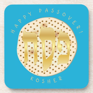 Passover Seder Kosher Pesach Matzah Coaster