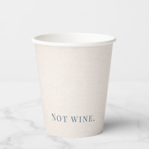 Passover Seder Modern Linen Disposable Cup 