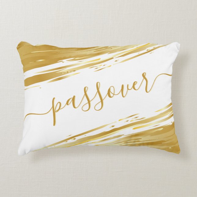 Passover Seder Personalised Greeting Pillow (Front)